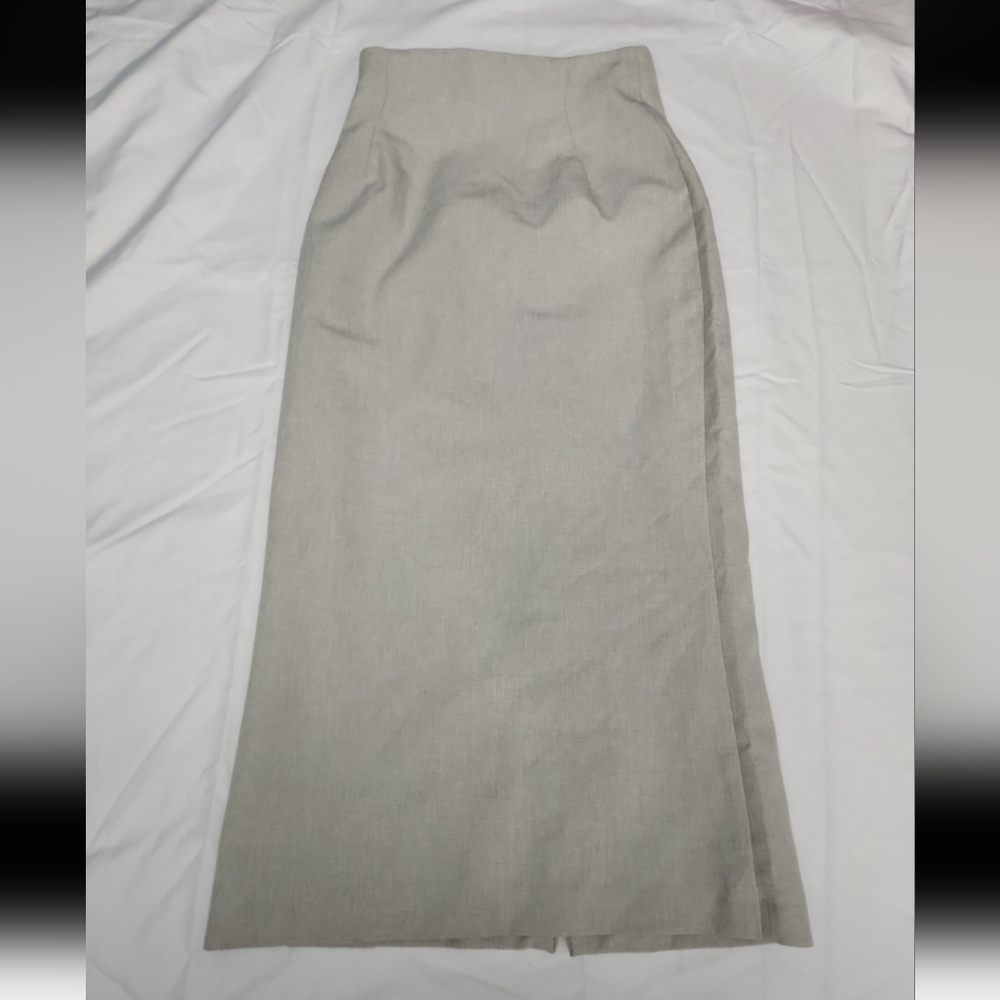 Diabless Women's size 00 grey business skirt #F01